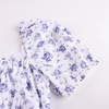 image:imageScarlet Darkness Summer Spring Split Floral Corset Midi Dress with PocketsPurple Ditsy Floral