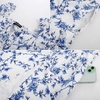 image:imageScarlet Darkness Summer Spring Split Floral Corset Midi Dress with PocketsWhite Deepblue Floral
