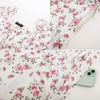 image:imageScarlet Darkness Summer Spring Split Floral Corset Midi Dress with PocketsWhite Pink Floral