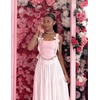 image:imageScarlet Darkness Tiered Maxi Skirts for Women 2026 Summer Beach Flowy Renaissance Long Skirt with Pockets