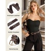image:imageScarlet Darkness Western Belts for Woman Pirate Studded BeltCoffee