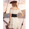 image:imageScarlet Darkness Women Corset Belt Renaissance Pirate Underbust CorsetsBlack