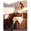 image:imageScarlet Darkness Women Corset Belt Renaissance Pirate Underbust CorsetsCaramel
