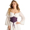 image:imageScarlet Darkness Women Corset Belt Renaissance Pirate Underbust CorsetsPurple