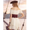 image:imageScarlet Darkness Women Corset Belt Renaissance Pirate Underbust CorsetsRed