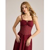 image:imageScarlet Darkness Women Corset Belt Renaissance Pirate Underbust CorsetsRed
