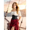 image:imageScarlet Darkness Women Corset Belt Renaissance Underbust Pirate Waist BeltBlack
