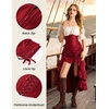 image:imageScarlet Darkness Women Corset Belt Renaissance Underbust Pirate Waist BeltDark Red