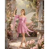 image:imageScarlet Darkness Women Corset Belt Renaissance Underbust Pirate Waist BeltPink