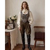 image:imageScarlet Darkness Women Corset Top Renaissance Pirate Costume Boned BustierBlack