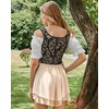 image:imageScarlet Darkness Women Corset Top Renaissance Pirate Costume Boned BustierBlackgold