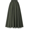 image:imageScarlet Darkness Women Double Layered Medieval Renaissance Fairy Maxi SkirtArmy Green