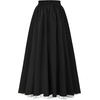 image:imageScarlet Darkness Women Double Layered Medieval Renaissance Fairy Maxi SkirtBlack