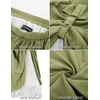 image:imageScarlet Darkness Women Double Layered Medieval Renaissance Fairy Maxi SkirtOlive Green