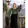 image:imageScarlet Darkness Women Renaissance Corset Bell Sleeve Off Shoulder TopsArmy Green