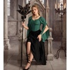 image:imageScarlet Darkness Women Renaissance Corset Bell Sleeve Off Shoulder TopsEden Green
