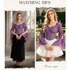 image:imageScarlet Darkness Women Renaissance Corset Bell Sleeve Off Shoulder TopsLilac
