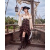image:imageScarlet Darkness Women Renaissance Corset Bell Sleeve Off Shoulder TopsOyster White
