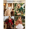 image:imageScarlet Darkness Women Renaissance Corset Bell Sleeve Off Shoulder TopsPumpkin Orange