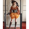 image:imageScarlet Darkness Women Renaissance Corset Bell Sleeve Off Shoulder TopsPumpkin Orange