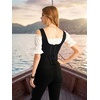 image:imageScarlet Darkness Women Renaissance Corset Tops Western Cowgirl OutfitsBlack