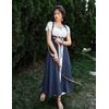 image:imageScarlet Darkness Women Renaissance Dress Underbust Medieval Pirate Peasant Overdress