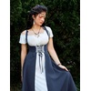 image:imageScarlet Darkness Women Renaissance Dress Underbust Medieval Pirate Peasant Overdress