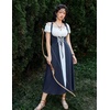 image:imageScarlet Darkness Women Renaissance Dress Underbust Medieval Pirate Peasant Overdress