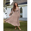 image:imageScarlet Darkness Women Renaissance Off Shoulder Split Sleeve Maxi DressKhaki