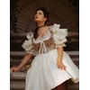 image:imageScarlet Darkness Womens Boned Renaissance Fairy Pirate Underbust Corset TopApricot Floral