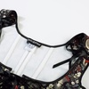 image:imageScarlet Darkness Womens Boned Renaissance Fairy Pirate Underbust Corset TopBlack Greenred Floral