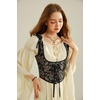 image:imageScarlet Darkness Womens Boned Renaissance Fairy Pirate Underbust Corset TopBlack Multi Floral