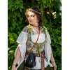 image:imageScarlet Darkness Womens Boned Renaissance Fairy Pirate Underbust Corset TopGreen Flower Cluster