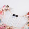 image:imageScarlet Darkness Womens Boned Renaissance Fairy Pirate Underbust Corset TopLight Pink Floral