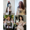image:imageScarlet Darkness Womens Boned Renaissance Fairy Pirate Underbust Corset TopLight Pink Floral