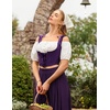image:imageScarlet Darkness Womens Boned Renaissance Fairy Pirate Underbust Corset TopSolid Deep Purple