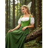 image:imageScarlet Darkness Womens Boned Renaissance Fairy Pirate Underbust Corset TopSolid Leaf Green