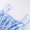 image:imageScarlet Darkness Womens Floral Corset Dress 2026 Summer Milkmaid SundressIcy Blue Floral