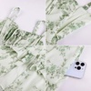 image:imageScarlet Darkness Womens Floral Corset Dress 2026 Summer Milkmaid SundressMint Green Floral