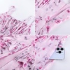 image:imageScarlet Darkness Womens Floral Corset Dress 2026 Summer Milkmaid SundressMisty Pink Floral