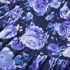 image:imageScarlet Darkness Womens Floral Corset Dress 2026 Summer Milkmaid SundressNavy Purple Floral