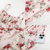 image:imageScarlet Darkness Womens Floral Corset Dress 2026 Summer Milkmaid SundressScarlet Rose Floral