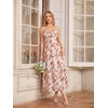image:imageScarlet Darkness Womens Floral Corset Dress 2026 Summer Milkmaid SundressScarlet Rose Floral