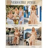 image:imageScarlet Darkness Womens Floral Corset Dress 2026 Summer Milkmaid SundressSunset Coral Floral