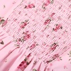 image:imageScarlet Darkness Womens Floral Corset Dress with Pockets for Summer SpringLight Pink Floral