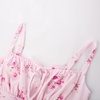 image:imageScarlet Darkness Womens Floral Corset Dress with Pockets for Summer SpringPink Floral