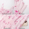 image:imageScarlet Darkness Womens Floral Corset Dress with Pockets for Summer SpringPink Floral
