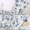 image:imageScarlet Darkness Womens Floral Corset Dress with Pockets for Summer SpringWhite Blue