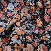 image:imageScarlet Darkness Womens High Waist Floral Tiered Maxi Skirt with PocketsBlack Multi Floral