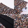 image:imageScarlet Darkness Womens High Waist Floral Tiered Maxi Skirt with PocketsBlack Multi Floral